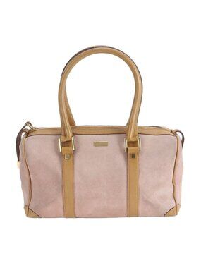 Gucci Mini Boston Leather Shoulder Bag Tote Handbag